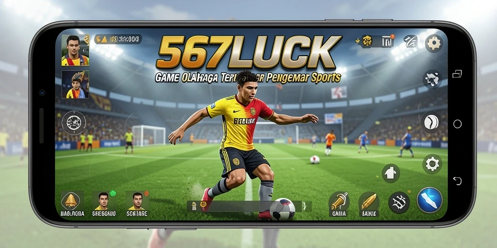 Gameplay seru di 567LUCK menunjukkan aksi olahraga yang mendebarkan.
