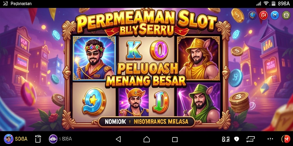 Gameplay menarik di 898A dengan tema Slot yang beragam.