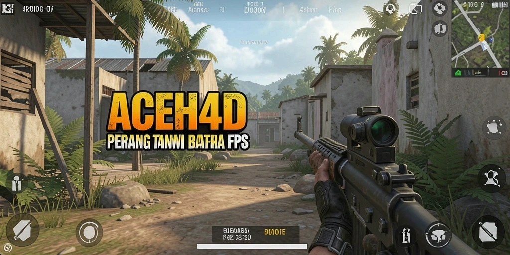 Tampilan menarik dari gameplay intens ACEH4D di medan perang.