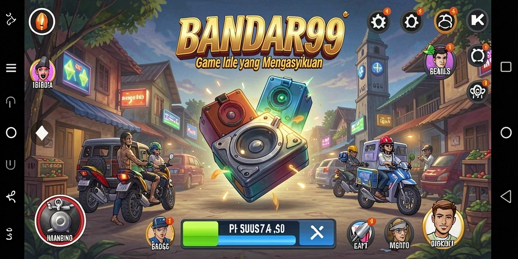 Screenshot gameplay BANDAR99 yang menampilkan keseruan permainan Idle.