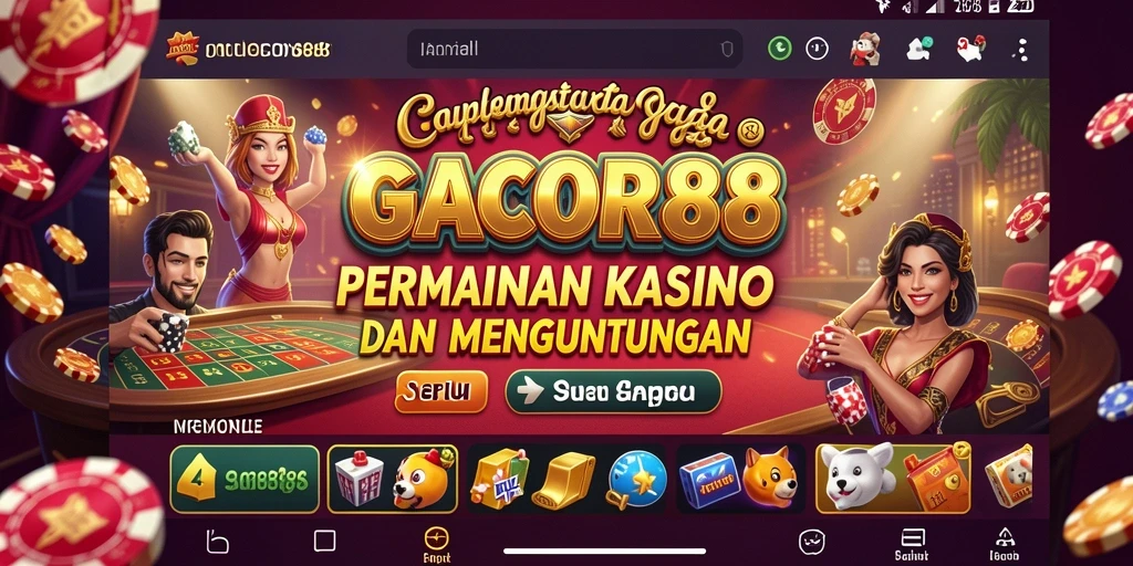 Tampilan menarik dari gameplay GACOR88 yang memikat.