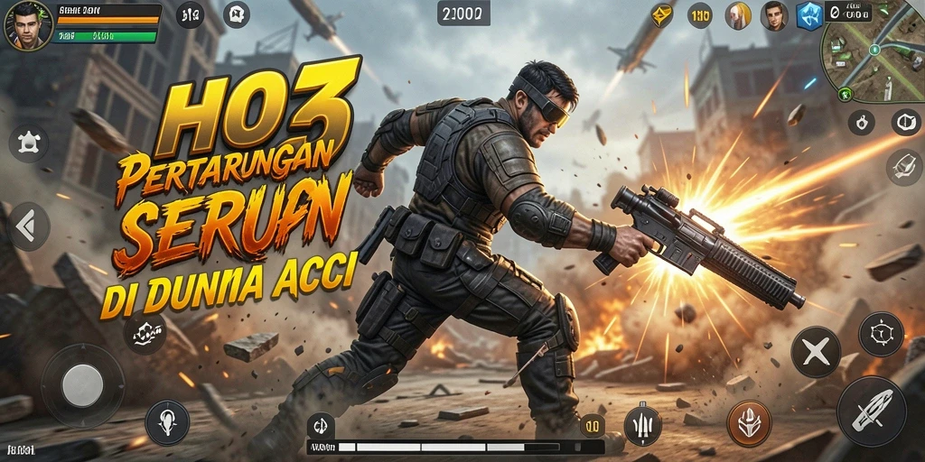 Tampilan seru dari pertarungan di HO3 yang mendebarkan.