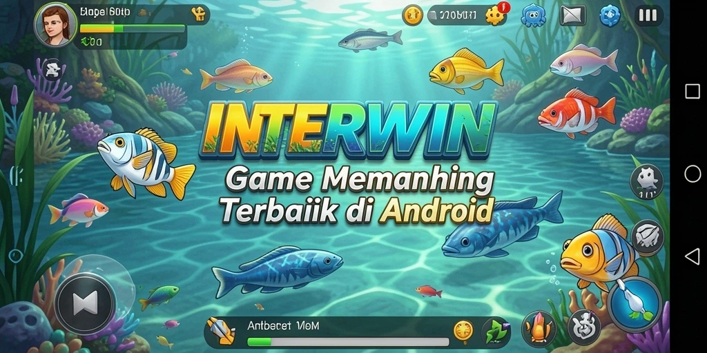 Tangkapan ikan besar dalam game INTERWIN dengan grafis menakjubkan.