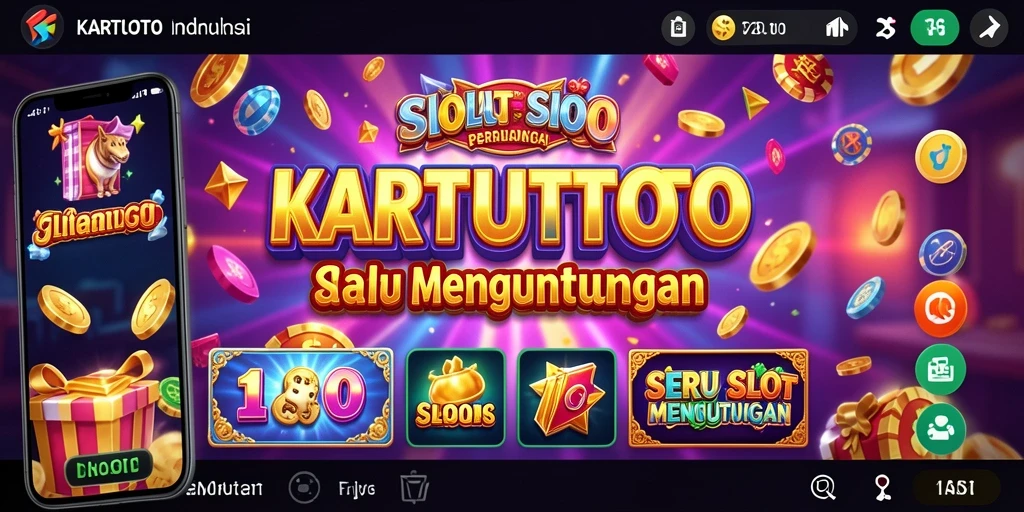 Tangkapan layar gameplay KARTUTOTO dengan tampilan slot yang menarik.