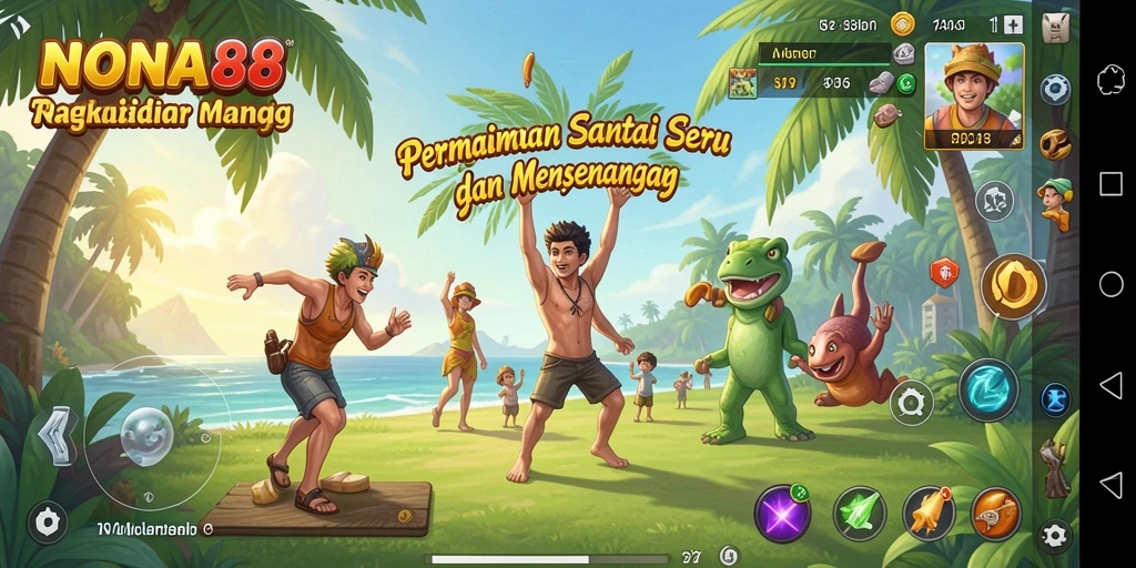 Tampilan menarik dari gameplay NONA88 yang mengasyikkan.