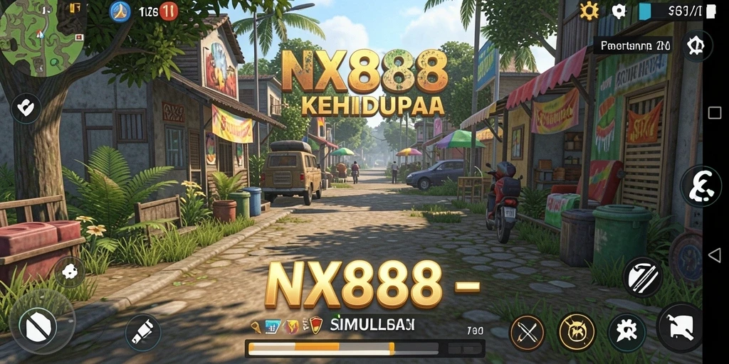 Screenshot dari gameplay NX888 menampilkan momen interaktif yang seru.