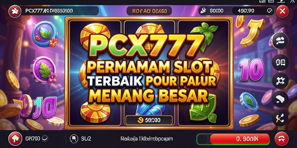 Screenshot gameplay PCX777 menampilkan grafik memukau dan pengalaman bermain seru.