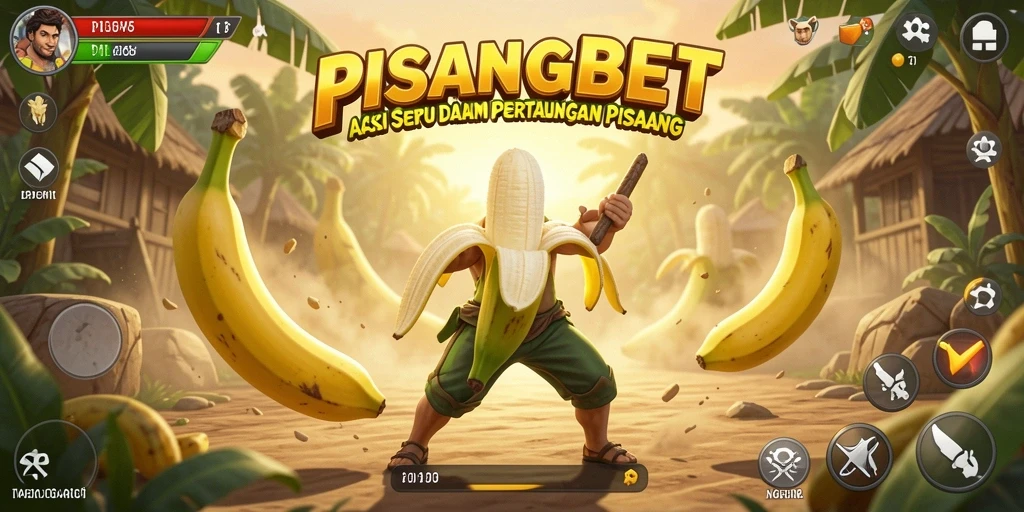 Tampilan gameplay yang seru dan penuh aksi dalam PISANGBET.