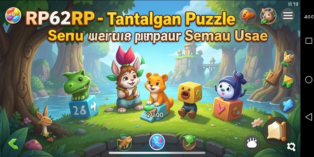 Tampilan gameplay seru dan menantang dari RP62RP dalam aksi.