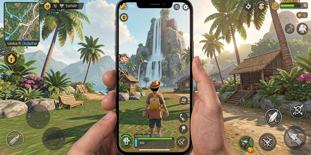 Tampilan gameplay RP8 yang seru dan menarik.