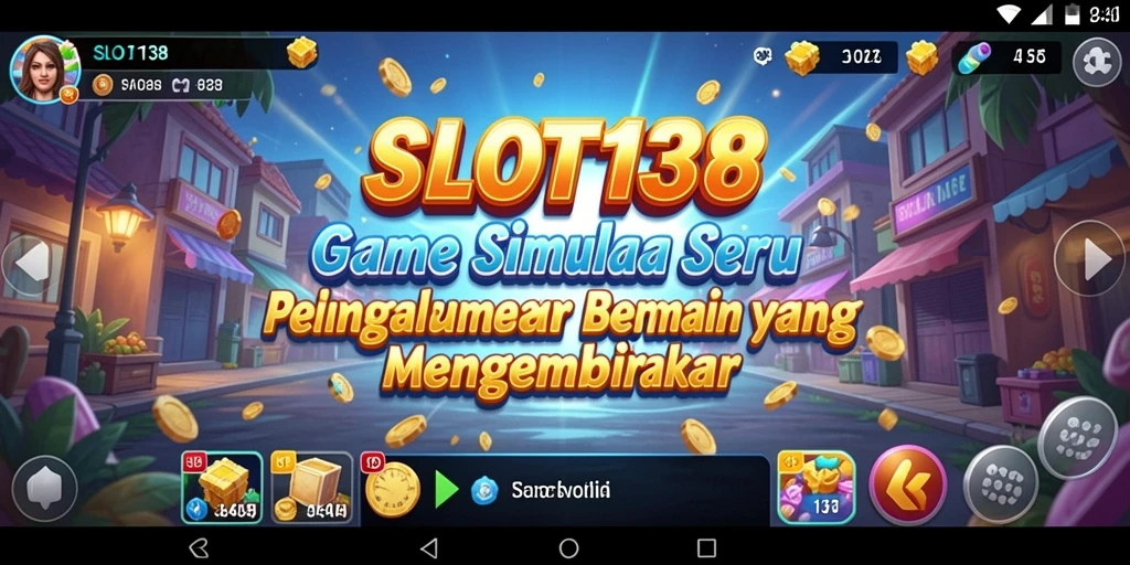 Tampilan menarik dari gameplay SLOT138 saat memainkan mesin slot.