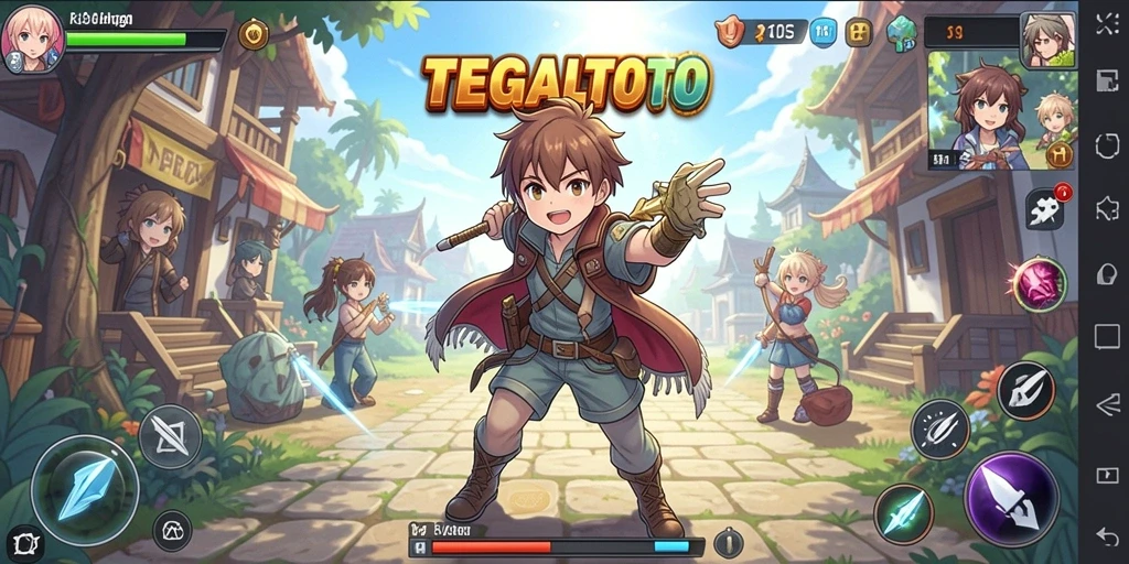 Gameplay seru dan interaksi karakter dalam TEGALTOTO.