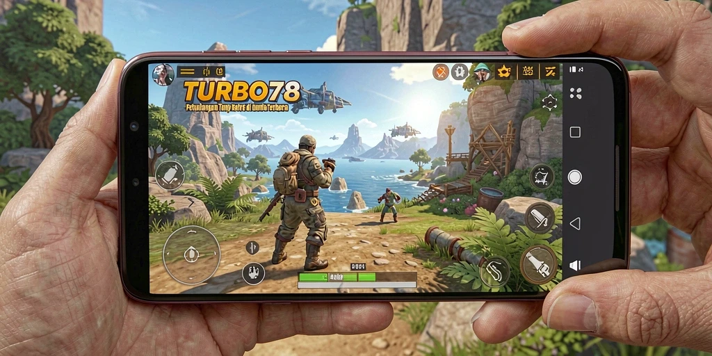 Tampilan gameplay <strong>TURBO78</strong> yang menakjubkan di dunia terbuka.